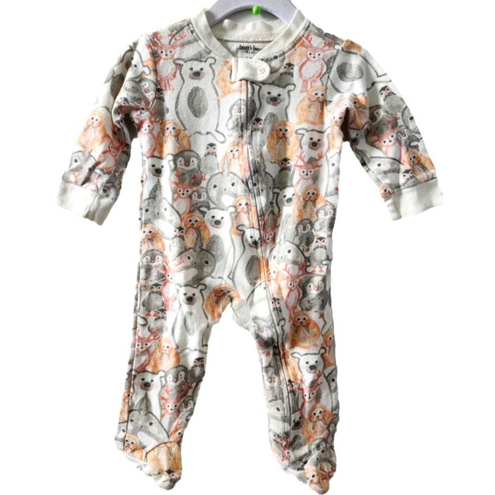 Animal Print Kids Sleep And Play Pajama